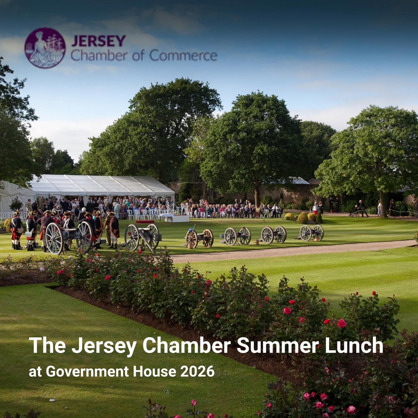 The Jersey Chamber Summer Lunch At Government House 2026