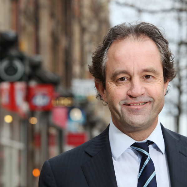 Peter Williams photographed on High Street