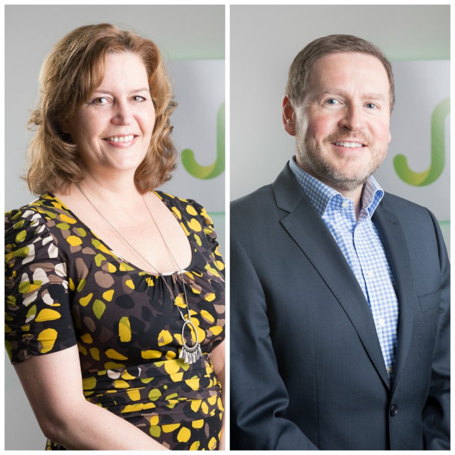 Image Kristina Le Feuvre & Jon Day - NEDs Jersey Business