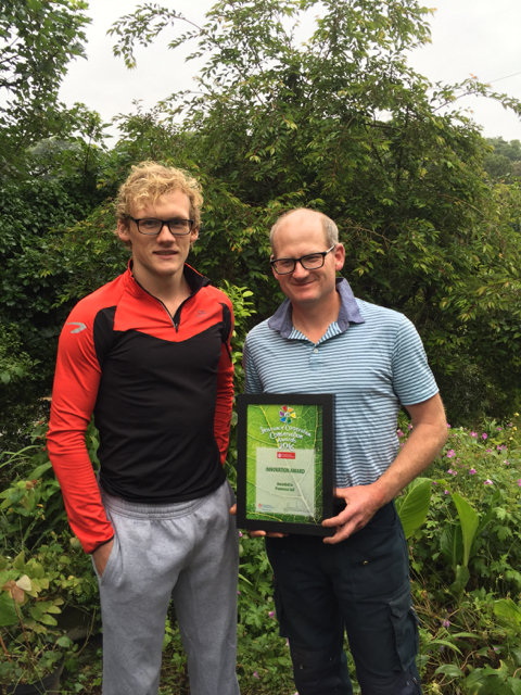 Promessa Soil collecting 2016 Innovation Award